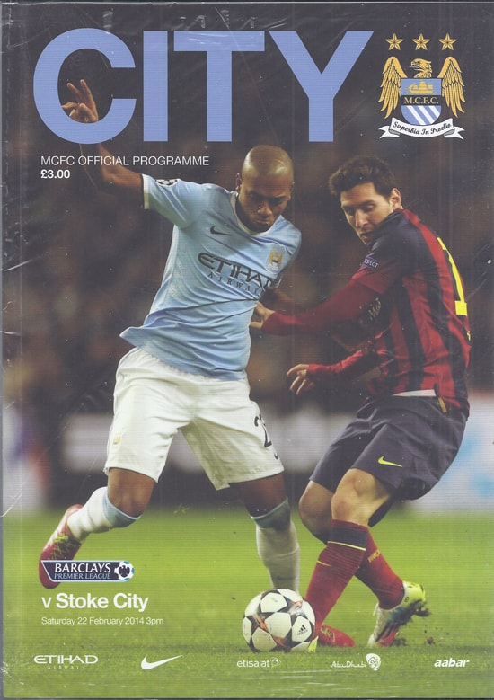 Manchester City FC v Stoke City FC